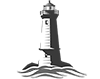 lighthouse-icon1 Lighthouse black and white icon